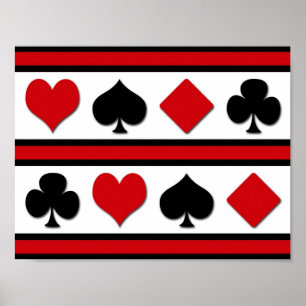 Pôster Quatro ternos do cartão