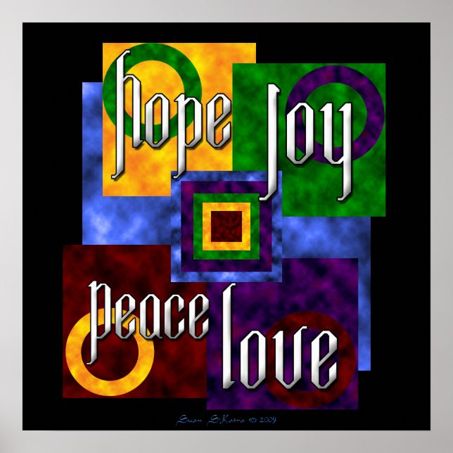 Pôster Quatro Virtudes (Frente)