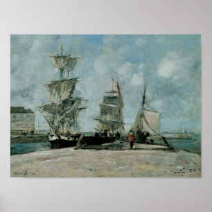 Poster Quay em Honfleur