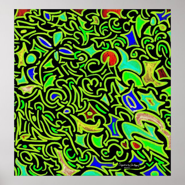 Poster Que 1a negativo (Frente)