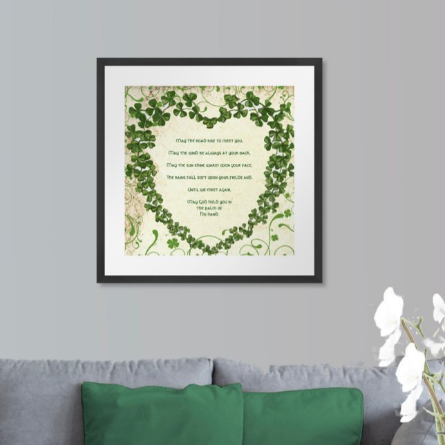 Poster Que a estrada suba para te encontrar com a Bênção  (Criador carregado)