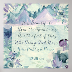 Poster Que Bonito Nas Montanhas