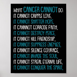 Poster Que Cancer Não Pode Fazer Neuralgia Trigeminal Awa