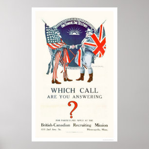 Poster Que chamada você está respondendo? (US02110)