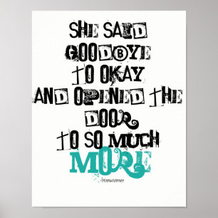 Poster que da parede disse adeus à inspiração