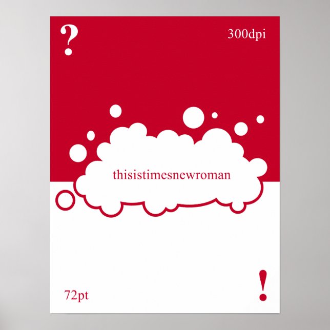 Poster Que fonte? 72 pontos New Roman (Frente)