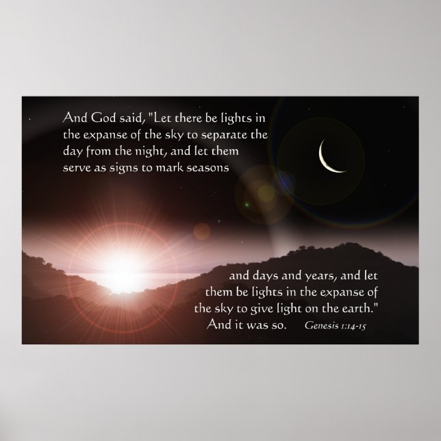 Pôster Que haja Luzes (Frente)