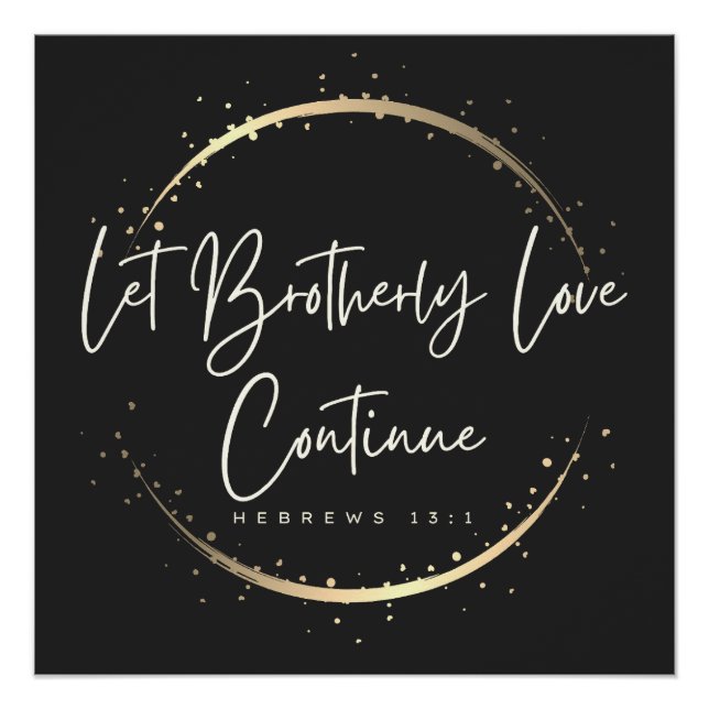 Pôster Que Irmão Amar Continue (Frente)