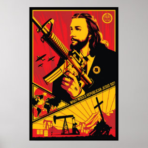 Poster Que Jesus republicano faria?