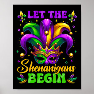 Poster Que Os Shenanigans Comecem A Mardi Gras 3