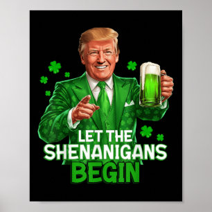 Poster Que Os Shenanigans Comecem Ruas Engraçadas.