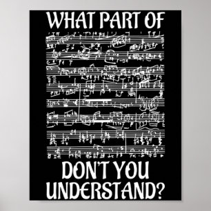 Poster Que Parte Da Música Você Não Entende Música _
