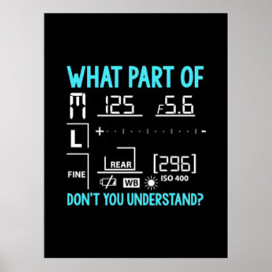 Poster Que Parte Do Fotógrafo