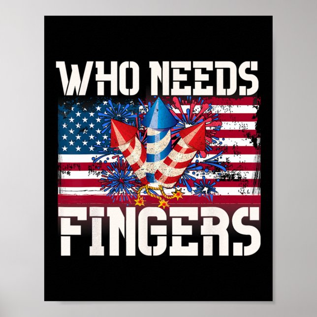 Poster Que Precisa De Fingers (Frente)
