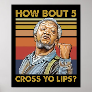 Poster Que tal cinco lábios Sanford e Son Tv?