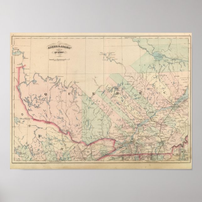 Pôster Quebec (Frente)