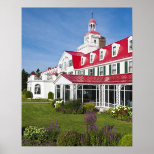 Pôster Quebec, Canada. Historic Hotel Tadoussac, 2
