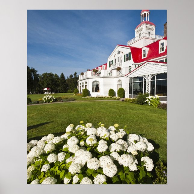 Pôster Quebec, Canadá. Hotel Histórico Tadoussac, 3 (Frente)