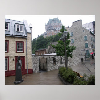 Pôster Quebec City Street
