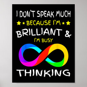 Poster Quebra-cabeça de Consciência Autismo Piece Rainbow