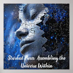Poster Quebra-cabeça de Reflexões Estelares