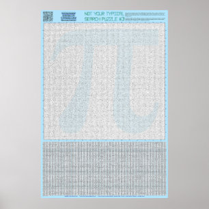 Poster QUEBRA-CABEÇA nº 3: Dia da Pi - Diabólico