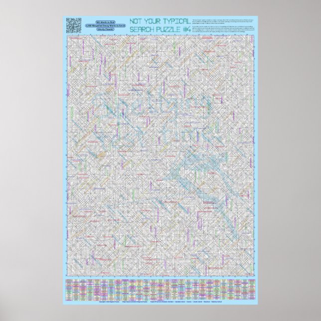 Poster QUEBRA-CABEÇA nº 4 - Incorreto - Solução caótica (Frente)