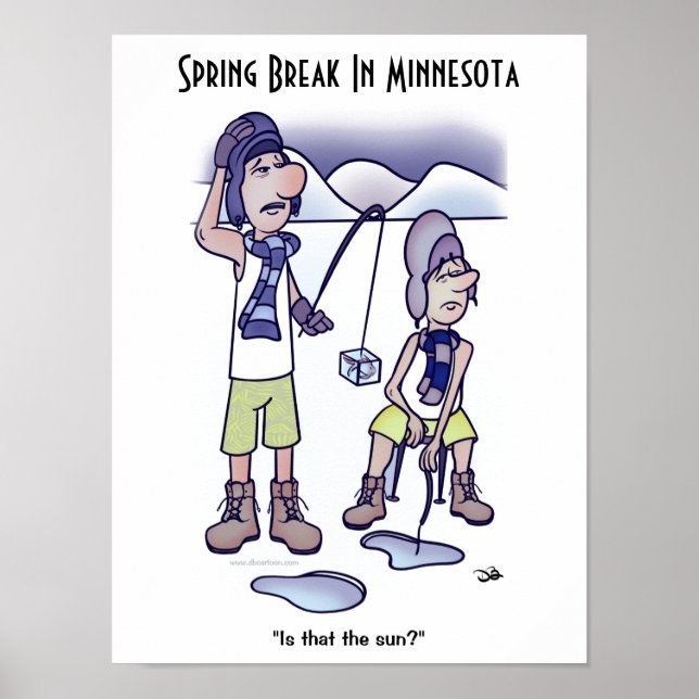 Poster Quebra de primavera (Frente)