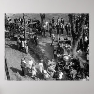 Poster Quebra do motor de incêndio: 1922