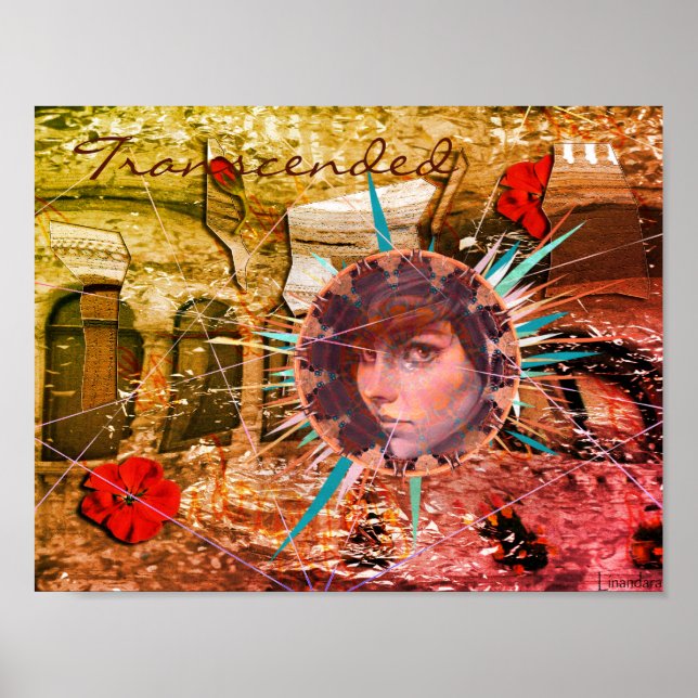 Poster Quebrado, Espalhado, Embalado E Transcendido (Frente)