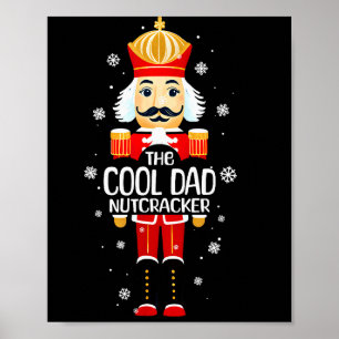 Poster Quebrador de Nozes do Pai Legal Roupas de Natal Di