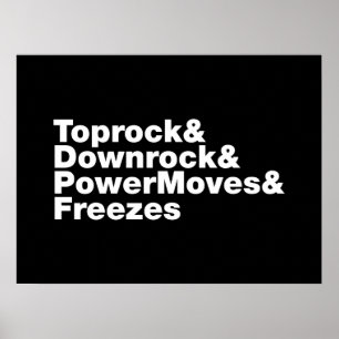 Poster Quebrando Movimentos (Breakdancing)