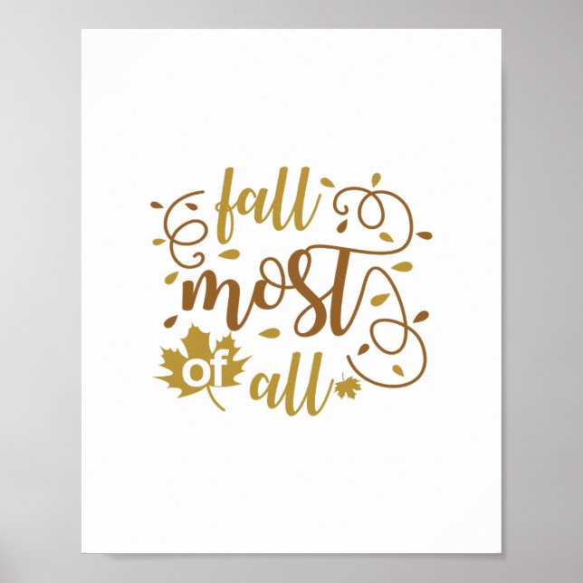 Poster "Queda, acima de tudo (Frente)