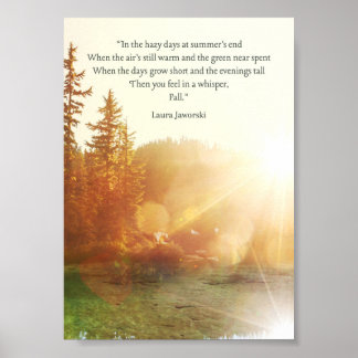 Poster Queda de Laura Jaworski