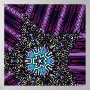 Poster Queda de Neve Ambiental - Ken Gage Art