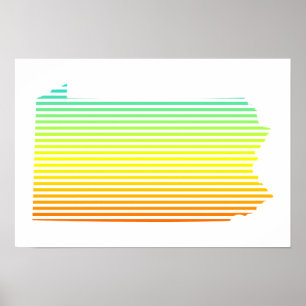 Pôster queda do frio na Pensilvânia