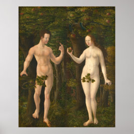 Poster Queda do Homem - Albrecht Altdorfer Fine Art Poste