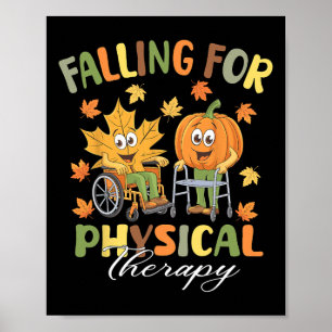 Poster Queda Por Terapia Física Pt Cute Queda Graças