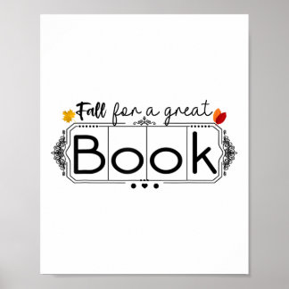 Poster Queda Por Um Livro De Excelentes Engraçado Ciência