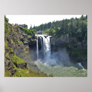 Pôster Quedas 11 de Snoqualmie
