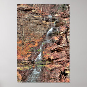 Poster Quedas da catedral, West Virginia