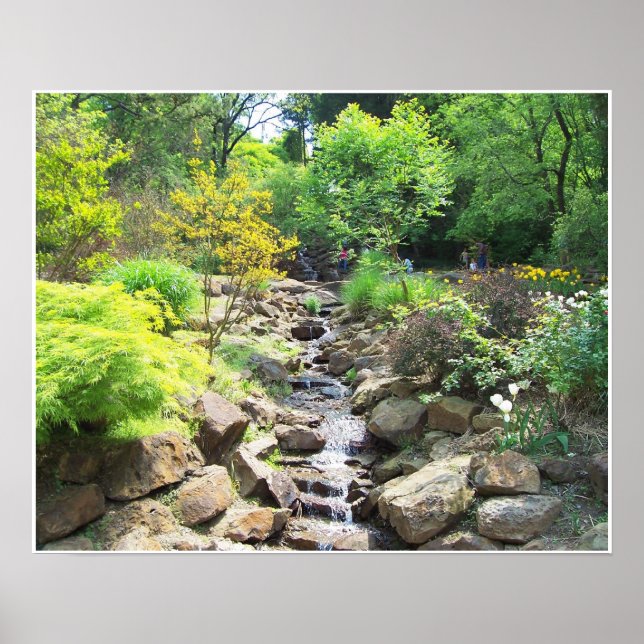 Pôster Quedas de água em Oklahoma (Frente)