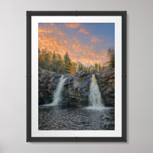 Quedas De Água No Superior, Wisconsin