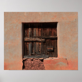 Pôster Quedas de madeira no Adobe House