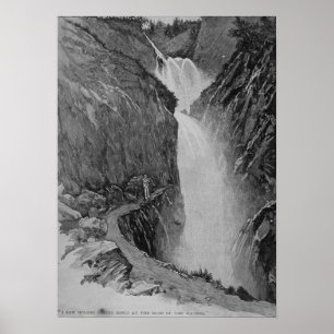 Poster Quedas de Reichenbach - Sidney Paget
