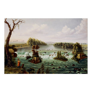 Pôster Quedas de São António por Henry Lewis