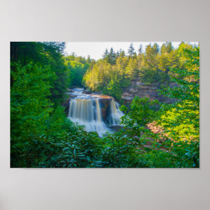 Poster Quedas do Blackwater, West Virginia