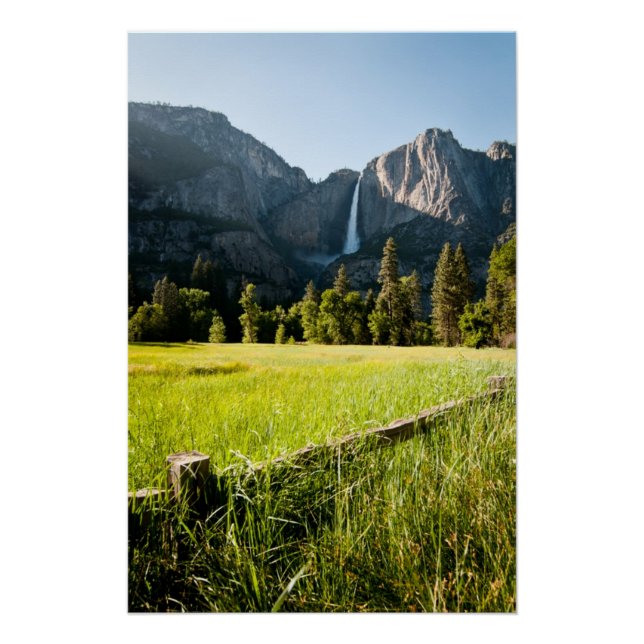 Pôster Quedas do Yosemite Superior (Frente)