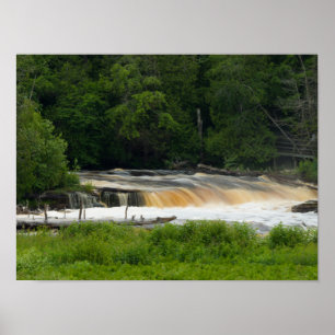Poster Quedas Inferiores Em Tahquamenon