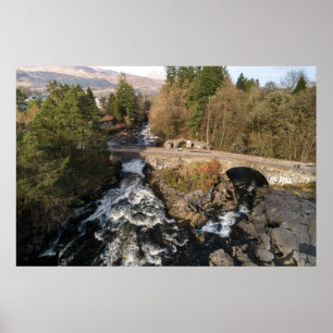 Poster Quedas Na Vista Aérea Do Doograma